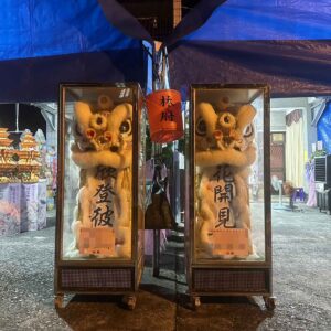 高雄【喪禮靈獅】【告別式靈獅】【靈獅出租】小靈獅170公分