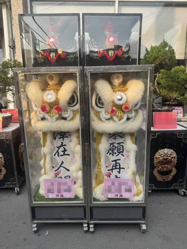 屏東【喪禮靈獅】【告別式靈獅】【靈獅出租】170公分小獅