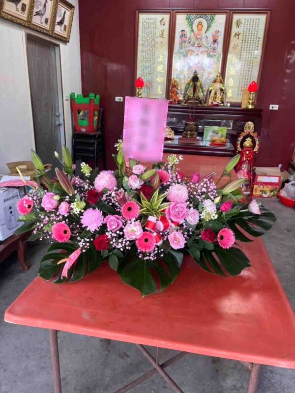 桌上型－祝賀花籃、開幕花籃、神明祝壽花籃：圖片 9