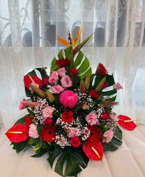 桌上型－祝賀花籃、開幕花籃、神明祝壽花籃：圖片 7