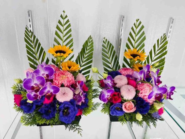 桌上型－祝賀花籃、開幕花籃、神明祝壽花籃