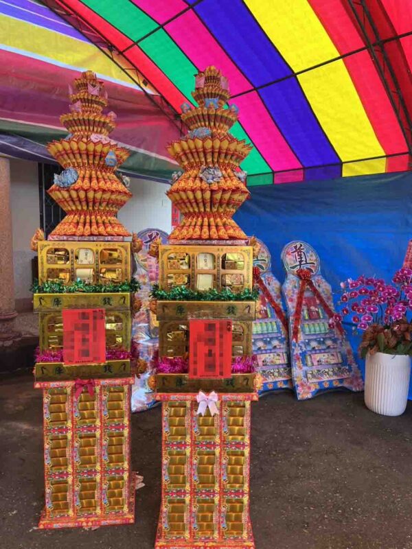 巨無霸金磚財寶蓮花塔-1對2個保證免運-約260公分：圖片 2